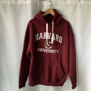 Harvard University College Hoodie Bay State Gear Burgundy Pullover XL